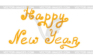 Happy New Year - vector clip art