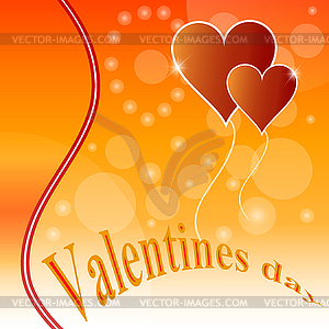 День Святого Валентина дизайн - векторный клипарт / векторное изображение