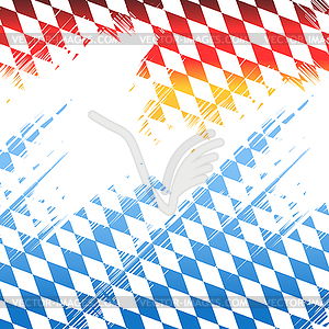 Bavaria and german flag colors abstract background - vector clipart / vector image