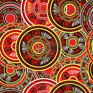 Africa triangle geometric patterns and shevron - vector image