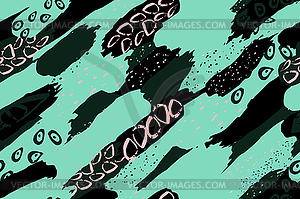 Retro vintage 80 Memphis style of fashion  - royalty-free vector clipart