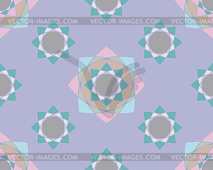 Элегантные украшения Геометрическая Mandala - векторизованное изображение