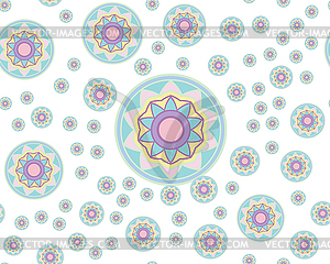 Elegant Ornaments Lace Mandala - vector image
