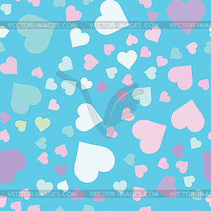 Romantic abstract scrapbooking paper - vector image