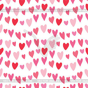 Celebratory love Heart pattern - vector clip art