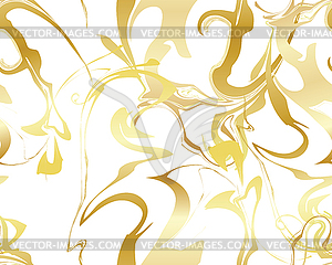 Marble Gold texture seamless pattern - vector image