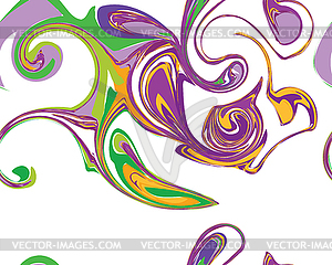 Mardi Gras seamless line marble pattern, - vector image