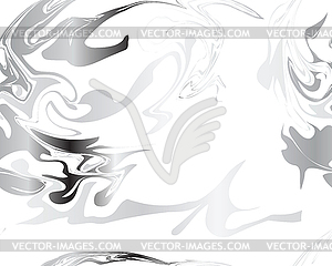 Бесшовный фон из мраморного серебра - векторный клипарт / векторное изображение