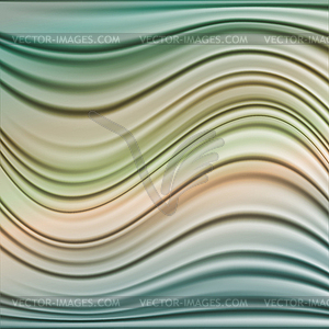 Abstract background with flowing lines and waves - vector clipart