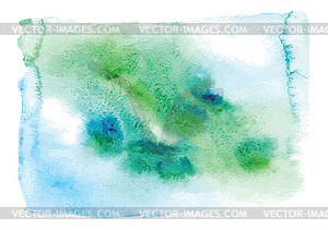 Abstract colorful watercolor background - vector image