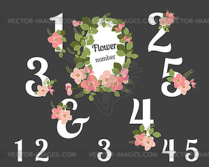 Floral Rosehip retro vintage background, - vector clipart