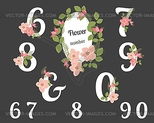 Floral Rosehip retro vintage background, - vector clipart