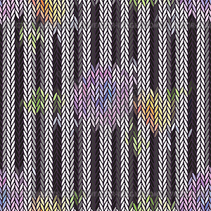 Seamless chevron pattern fabric textile - vector image