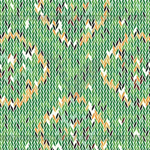 Seamless chevron pattern fabric textile - vector image