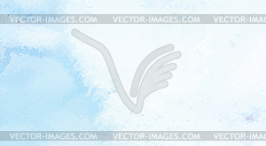 Hand Painted Art Of Watercolor Blue Color Paint On - vector image