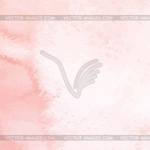 Hand Painted Art Of Watercolor Paint On Watercolor - vector EPS clipart
