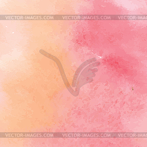 Hand Painted Art Of Watercolor Paint On Watercolor - vector clip art