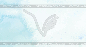 Hand Painted Art Of Watercolor Blue Color Paint On - vector image