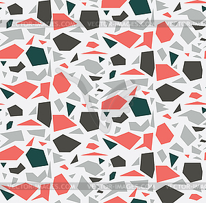 Colorful Terrazzo pattern - royalty-free vector clipart