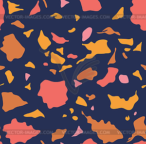 Colorful Terrazzo pattern - vector image