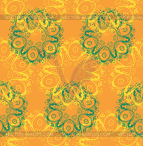 Flourish pattern design - vector clipart
