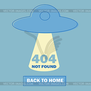 Concept - page 404. Page is lost and not found - vector image