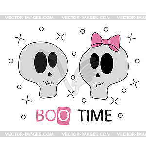 Funny skeleton. Print on T-shirts, sweatshirt and - vector clipart / vector image