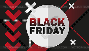 Black Friday Sale advertisement. for your business - vector clipart