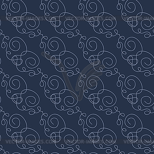 Geometric abstract pattern. Seamless background. - vector clipart