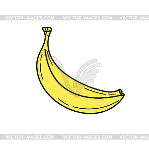 Banana icon - vector image