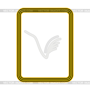 May 9 frame. St. George ribbon. Background Russian - vector clip art
