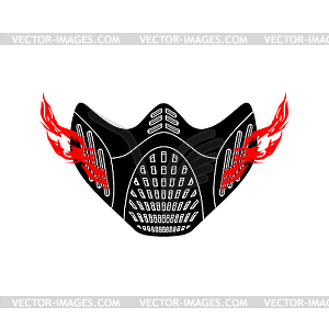 Elevation Training mask . sports accessory for - vector clipart