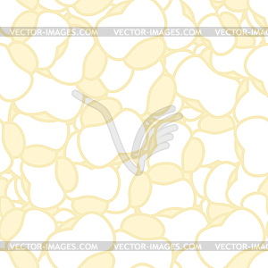 Popcorn seamless pattern. Food background. Feed - vector image