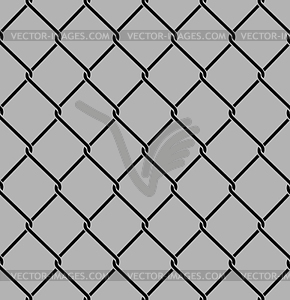 Rabitz seamless pattern. Mesh netting ornament. Mes - vector clipart