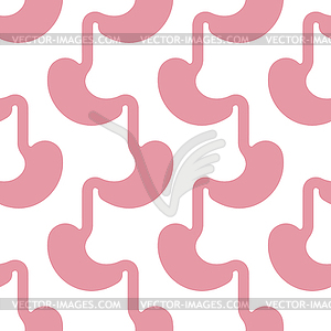 Stomach pattern. Belly background. Internal organ - vector EPS clipart