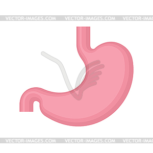 Stomach . Belly icon. Internal organ sign. illust - vector clip art