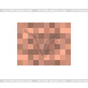 Censors pixel squares . illus - vector clipart