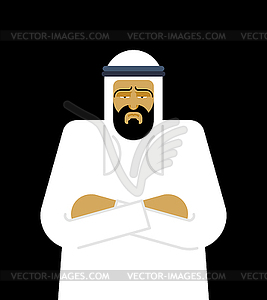 Arabian man . OAE guy - vector EPS clipart