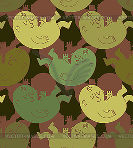 Newborn baby military pattern seamless. Child - vector clip art