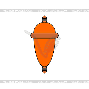 Float fishing . Fishing accessory - royalty-free vector image