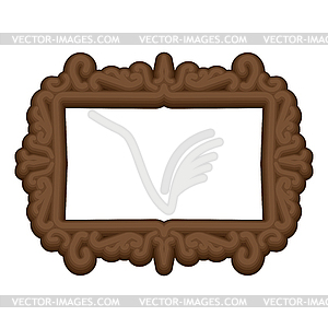 Frame royal style. Royal design template. Richly - vector image