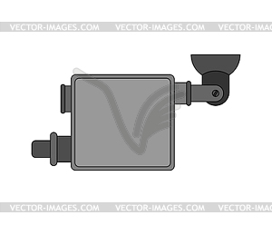 Vape Smoking pipe Electronic cigarette - vector clipart / vector image