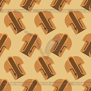 Leather Cloak pattern seamless. Coat background - vector clip art