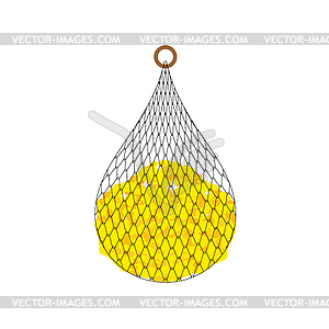 Fishing Net and Coins Isolated. Fishnet Big Catch Money Cartoon Vector  Illustration Stock Vector - Illustration of fisher, concept: 145475567