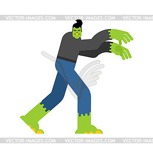 Zombie . Living Dead. dead man - vector clip art