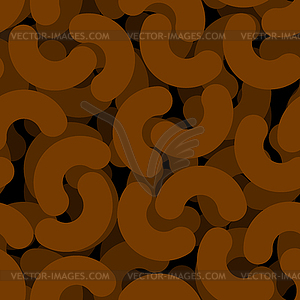 Piece of shit pattern seamless. Turd background. - vector clipart