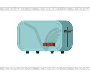 Toaster . electrical device for making toast. Flat - vector clipart