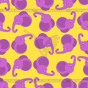 Слон шаблон бесшовные. животное фон ребенок - изображение в векторном формате