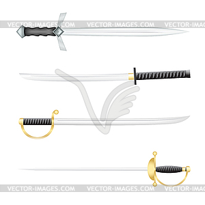 Swords - vector clipart