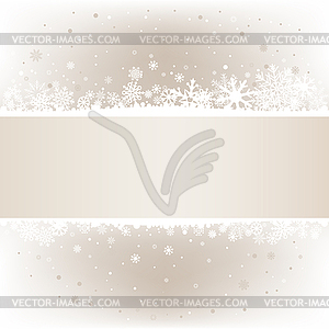 Soft light snow mesh background with textarea - stock vector clipart